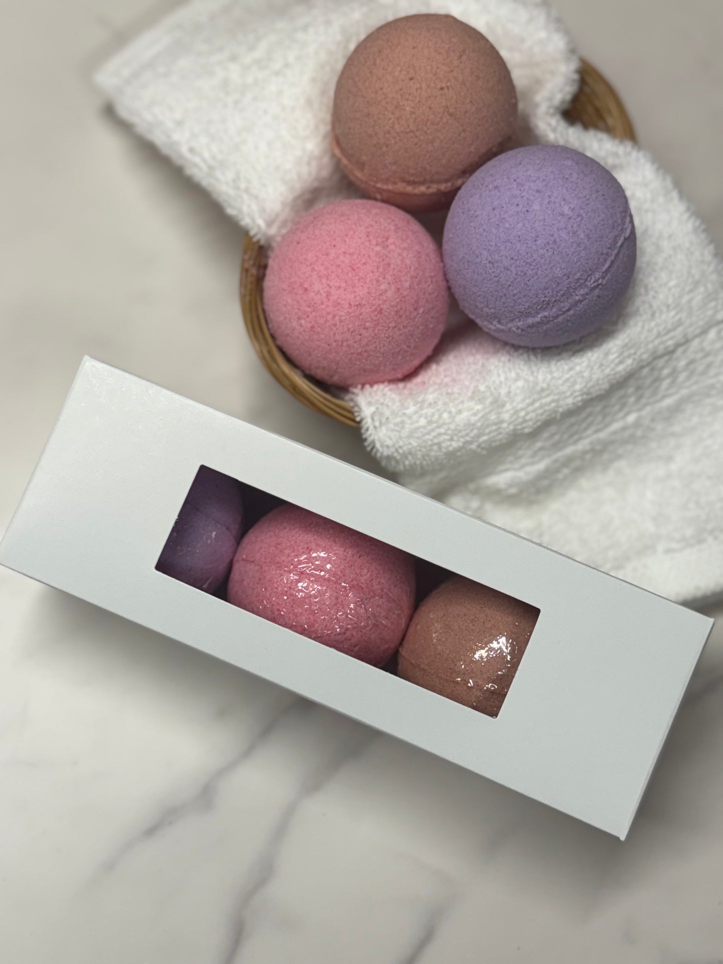 Bath Bombs (variety box of 3 scents)