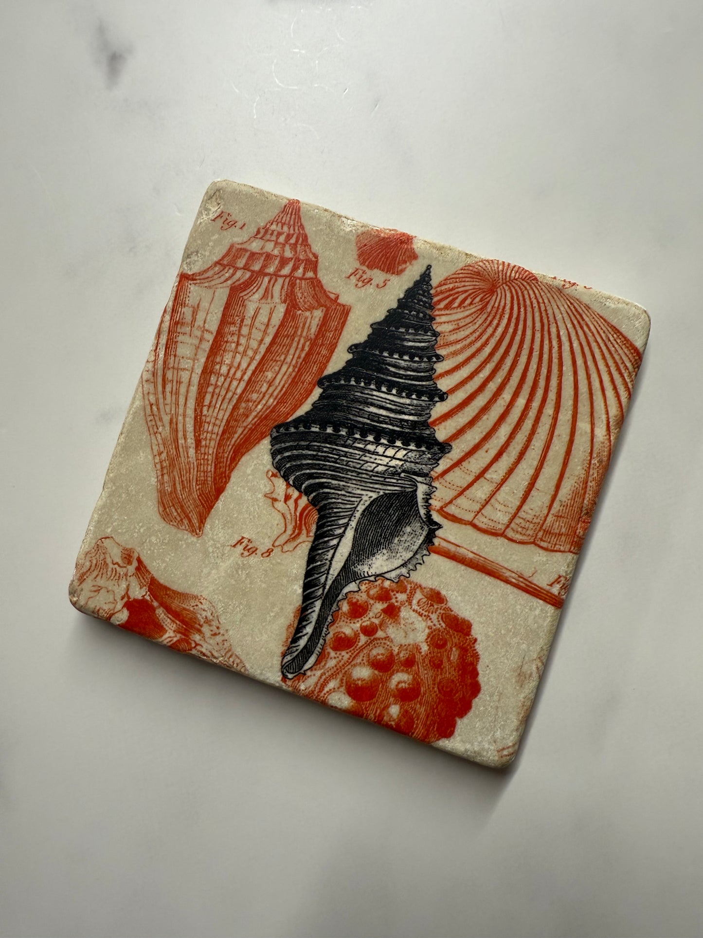 Seaside Marble Coaster #2