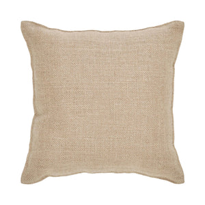 Raven Harvest Burlap Jute Pillow 12x12