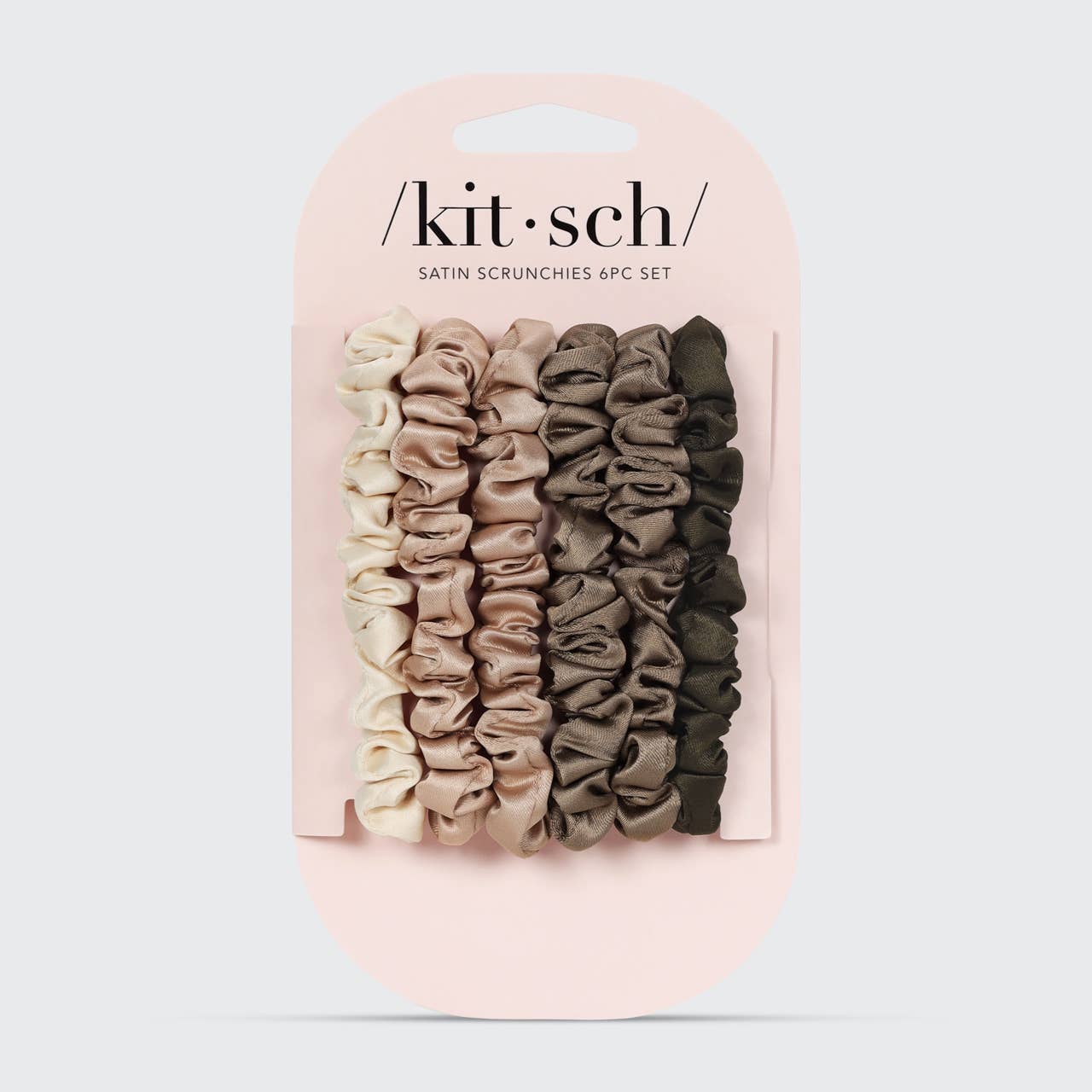 KITSCH SATIN SCRUNCHIES