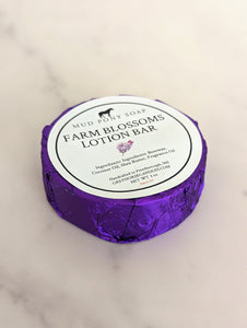Farm Blossoms Lotion Bar (Lilac)