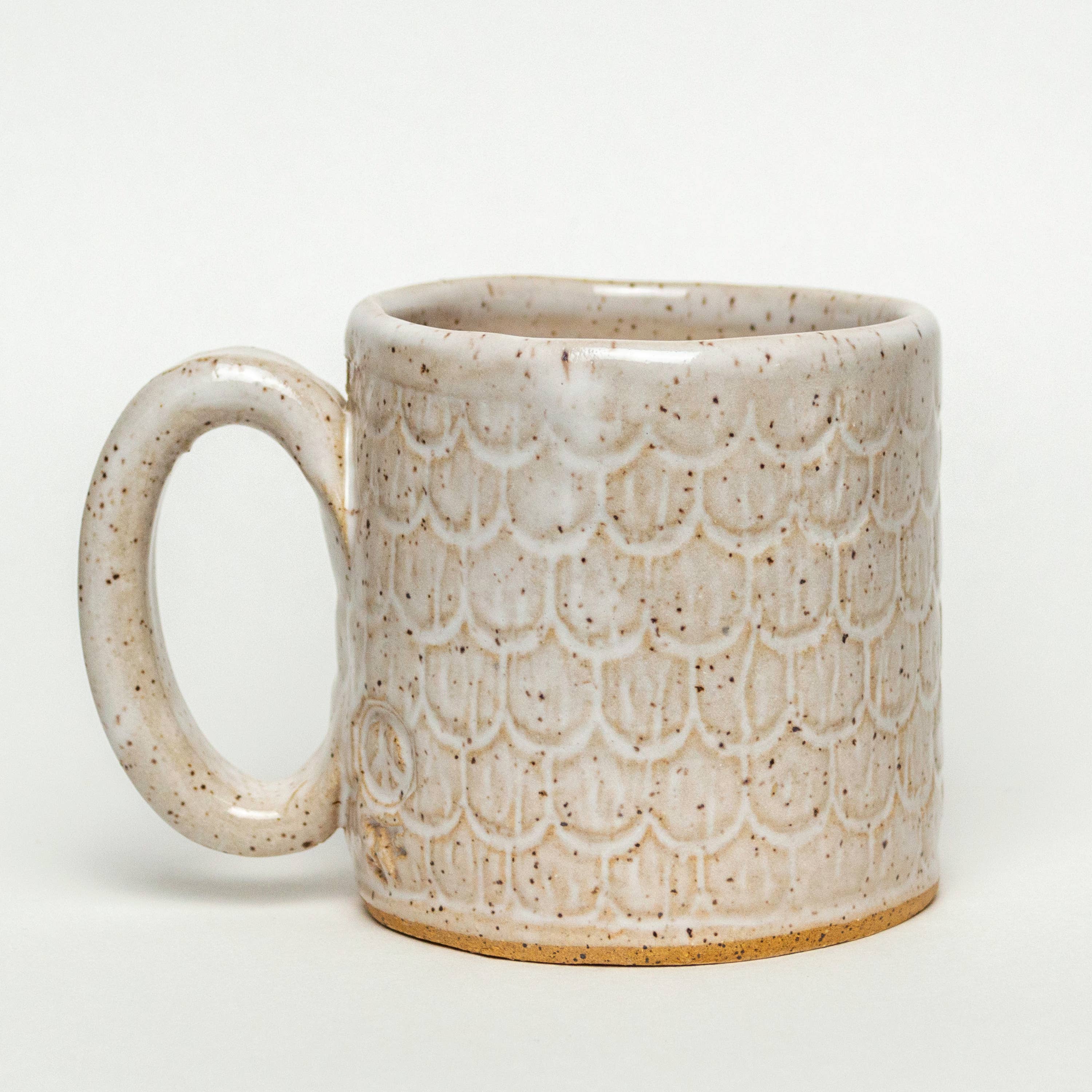 White Squirrel Clayworks Owl Mug