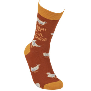 Fowl Language Socks