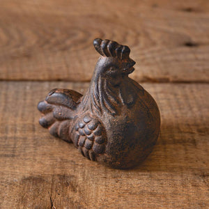 Rustic Mini Tabletop Rooster