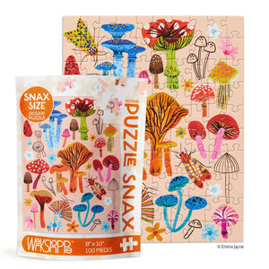 Mushroom Patch 100 Piece Puzzle Snax