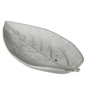 Ceramic Laurel Leaf Tray