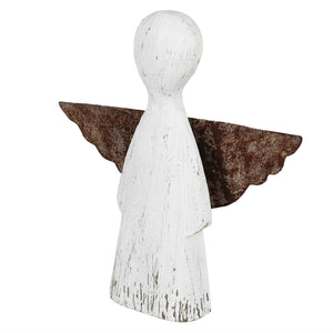 Wood Angel with Wings