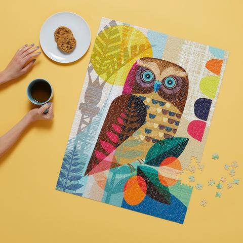 Ruru Owl 1000 Piece Jigsaw Puzzle