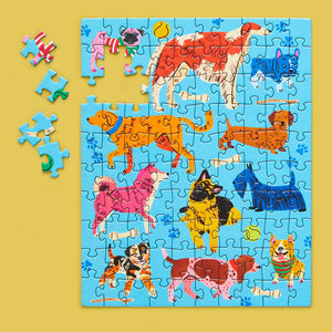 Pooches Playtime | 100 Piece Puzzle Snax