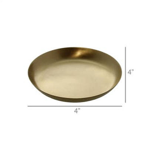 Brushed Brass Satin Tray