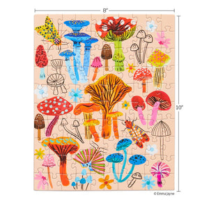 Mushroom Patch 100 Piece Puzzle Snax