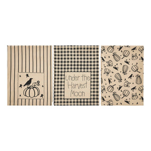 Raven Harvest Tea Towel Set of 3 19x28