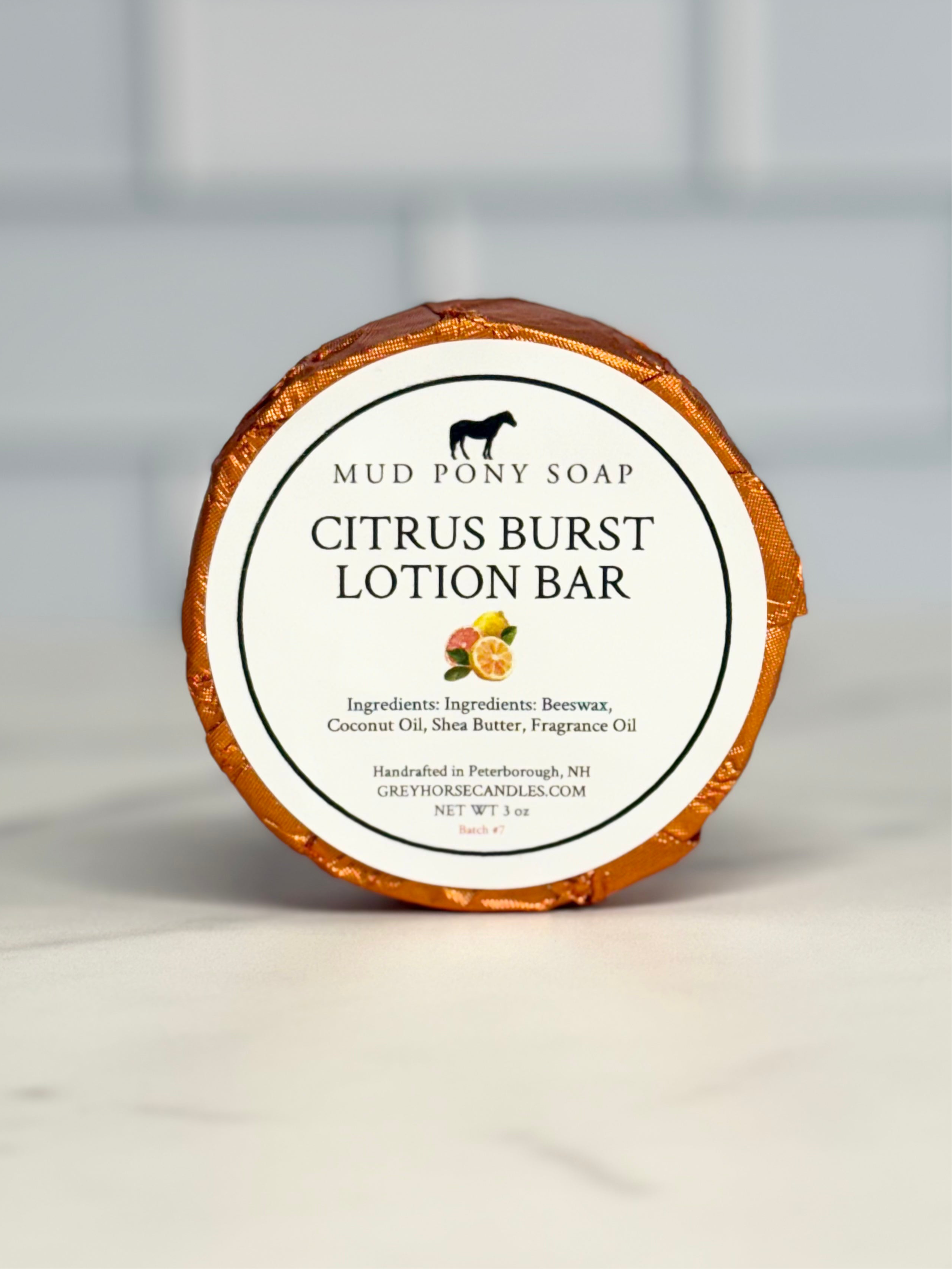 Citrus Burst Lotion Bar