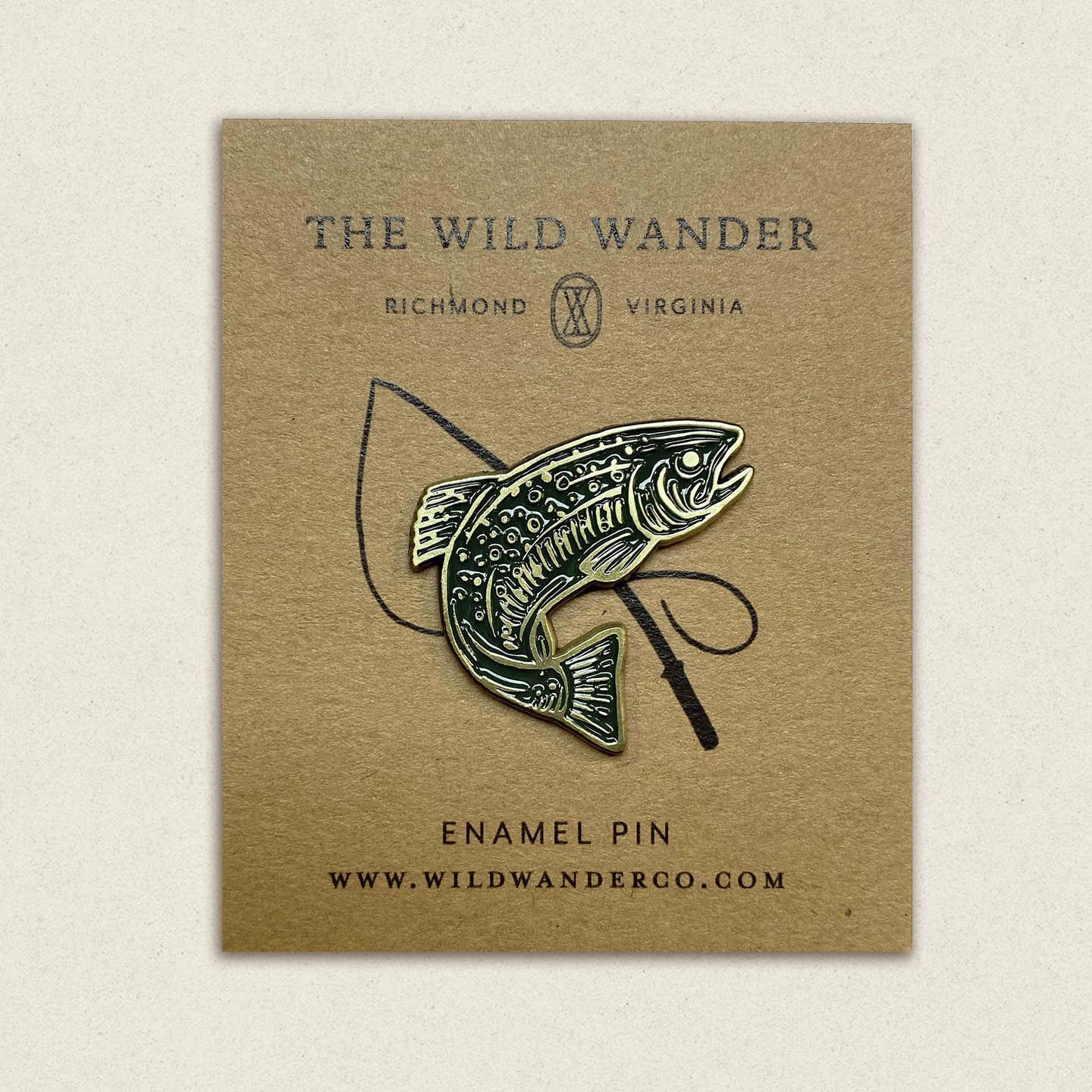 THE WILD WANDER'S ENAMEL PINS