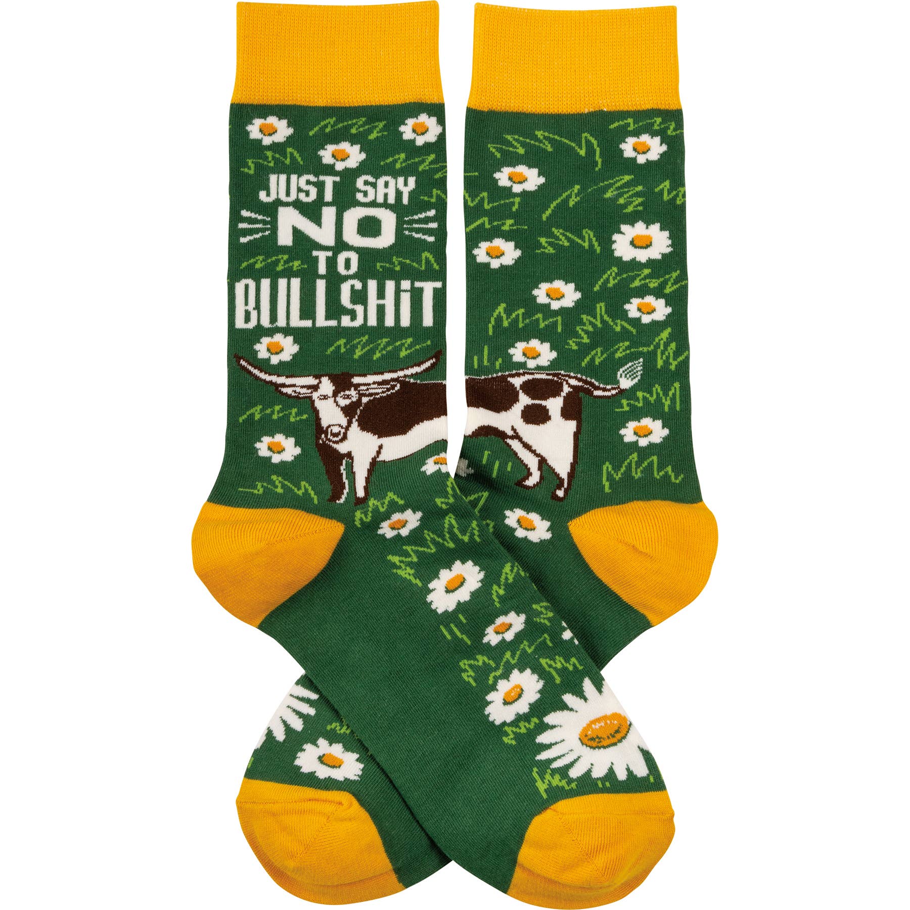 Just Say No To Bullshit Socks