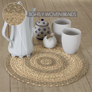 Sawyer Mill Cobblestone Jute Trivet 15