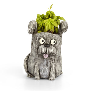 MacDuff Dog Blobhouse Planter