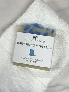 Raindrops & Wellies Bar Soap