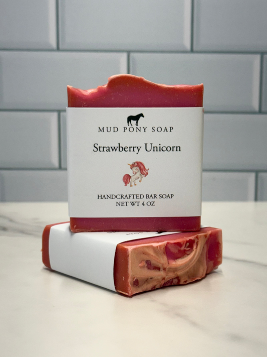 Strawberry Unicorn Bar Soap