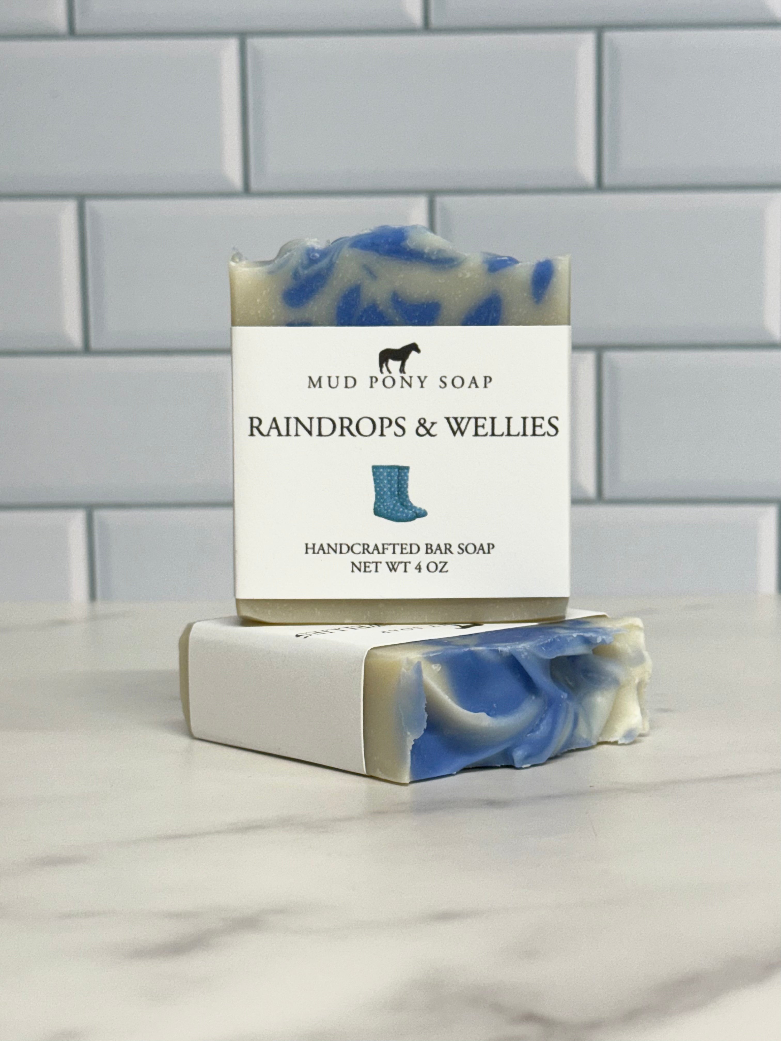 Raindrops & Wellies Bar Soap