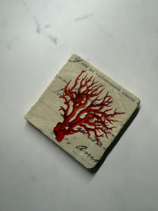 Seaside Marble Coaster #4