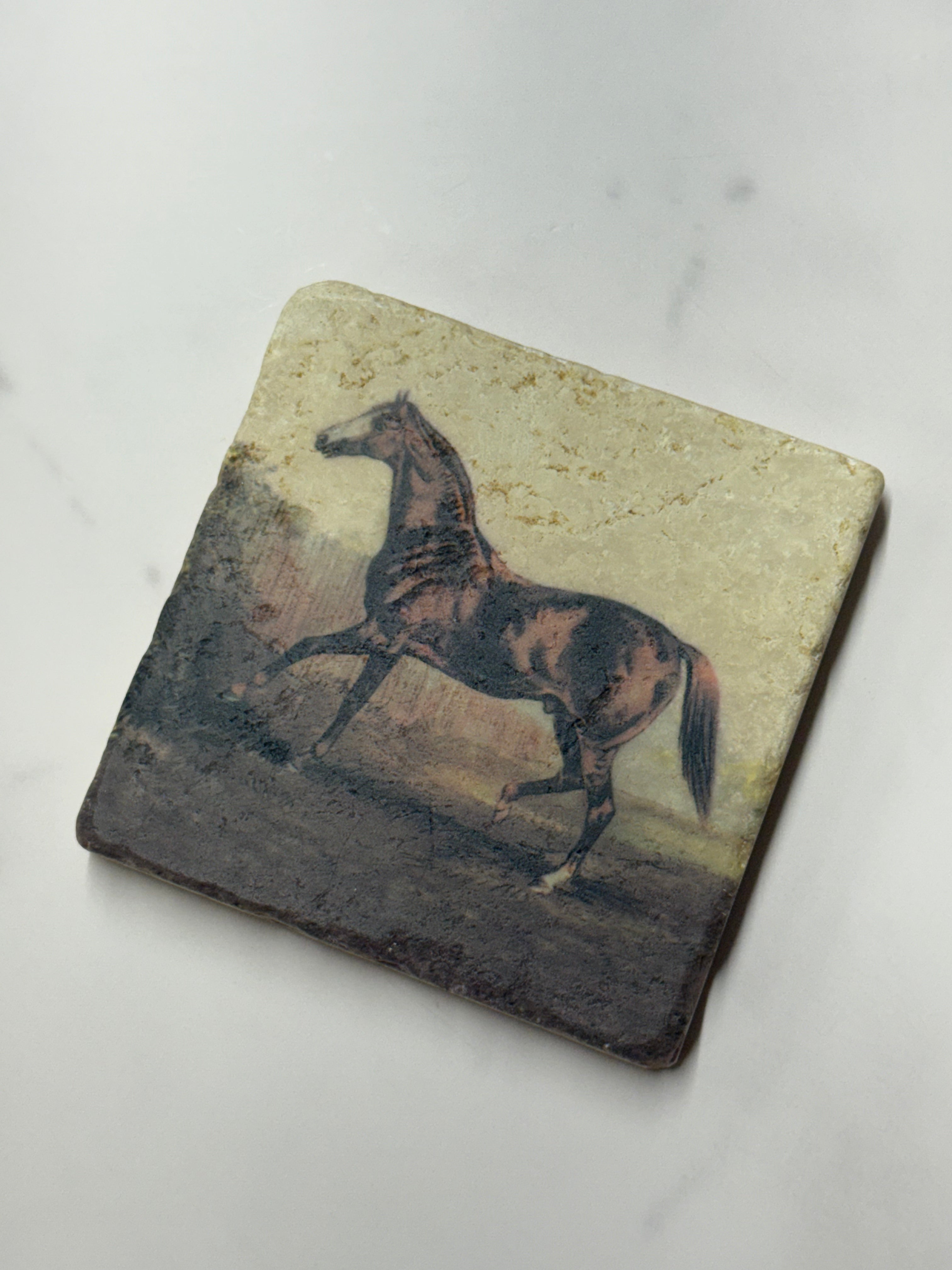 Thoroughbred Marble Coaster #3