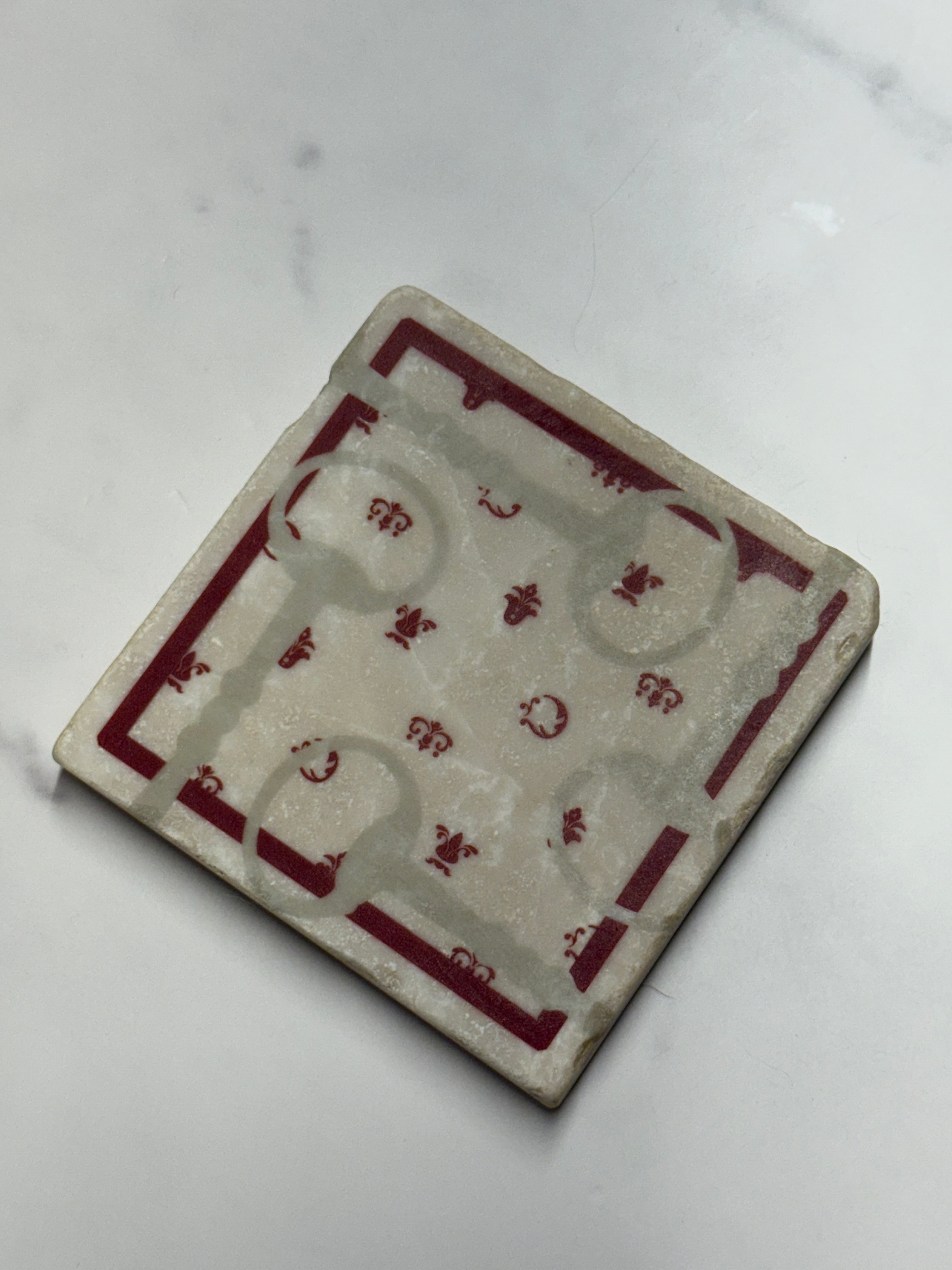 Horse Bit Marble Coaster #2