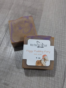 Figgy Pudding Pony Bar Soap