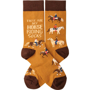 These Are My Horse Riding Socks