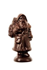 Solid Dark Chocolate Santa