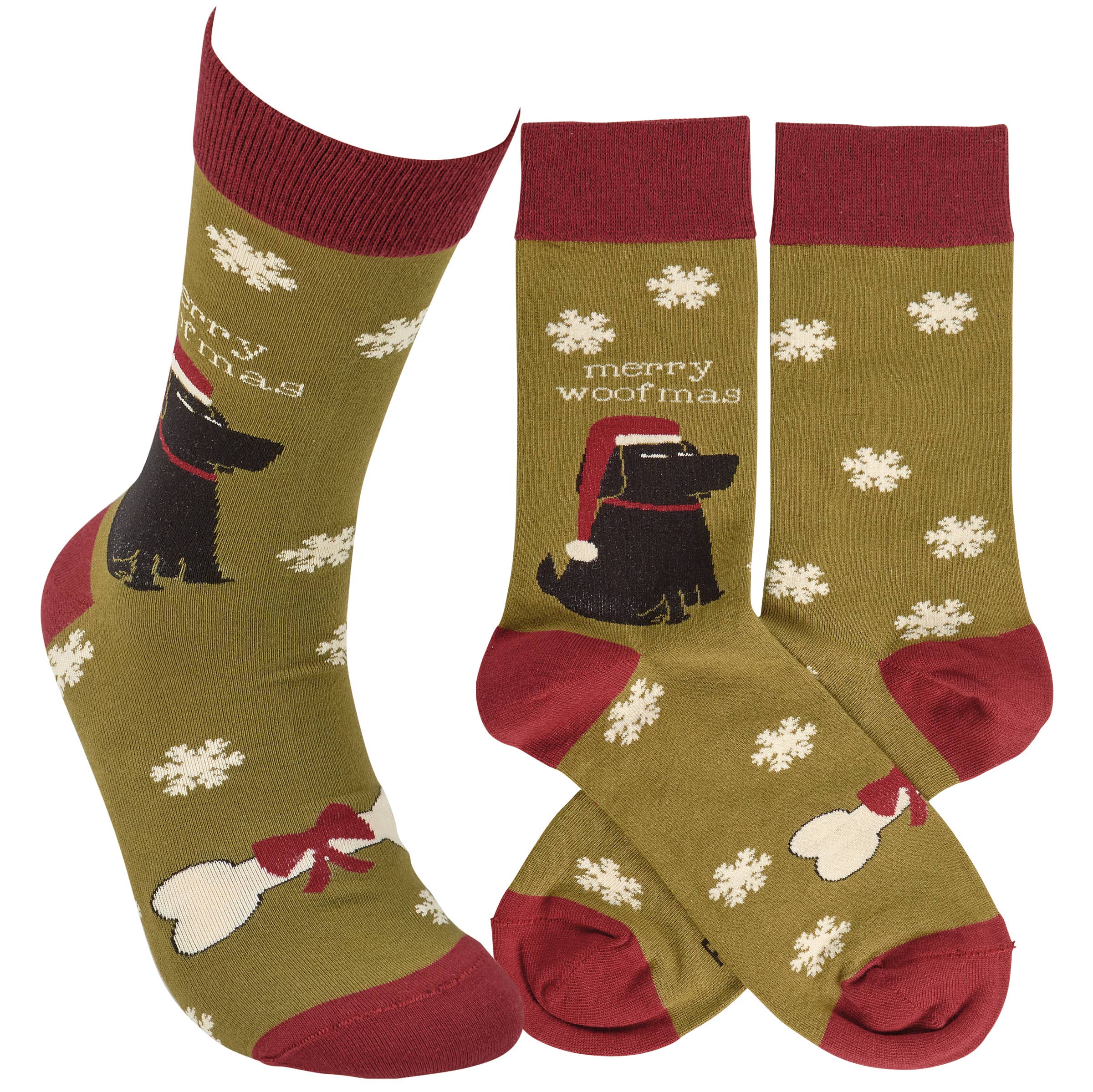 Merry Woofmas Socks