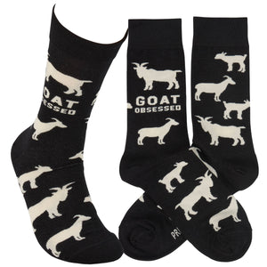 Goat Obsessed Socks