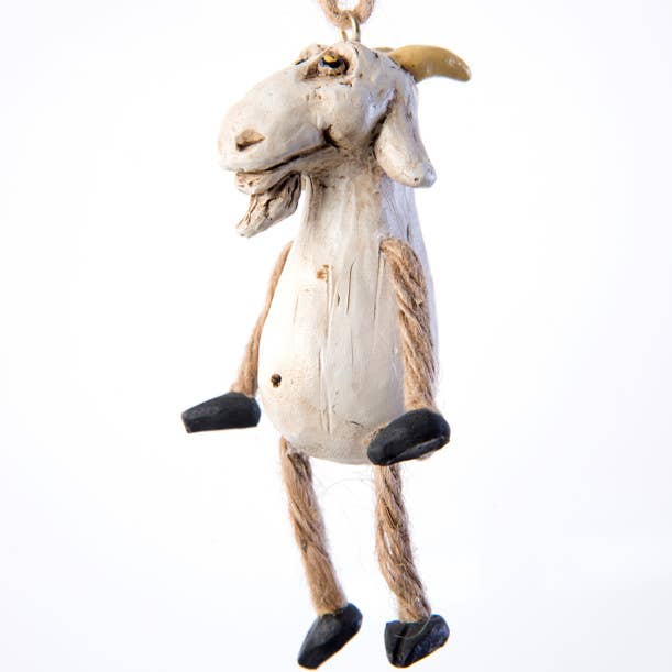 Goat Farm Animal Ornament