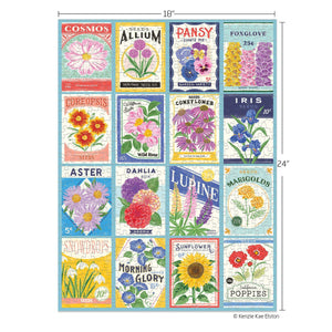 Seed Packets 500 Piece Puzzle