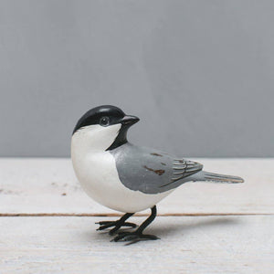 Mini Chickadee Carved Wood