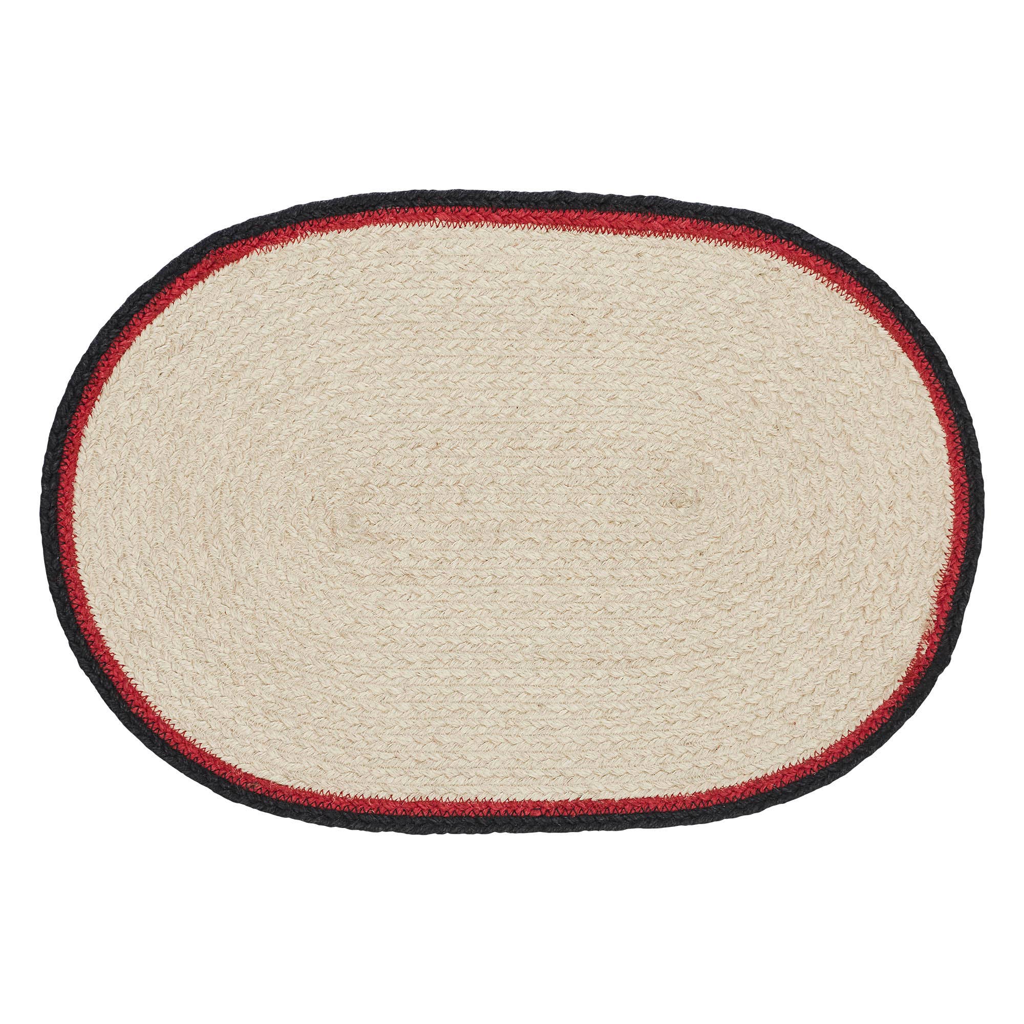 Jolly Ole Santa Jute Rug Oval