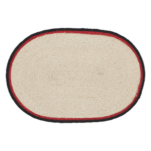 Jolly Ole Santa Jute Rug Oval