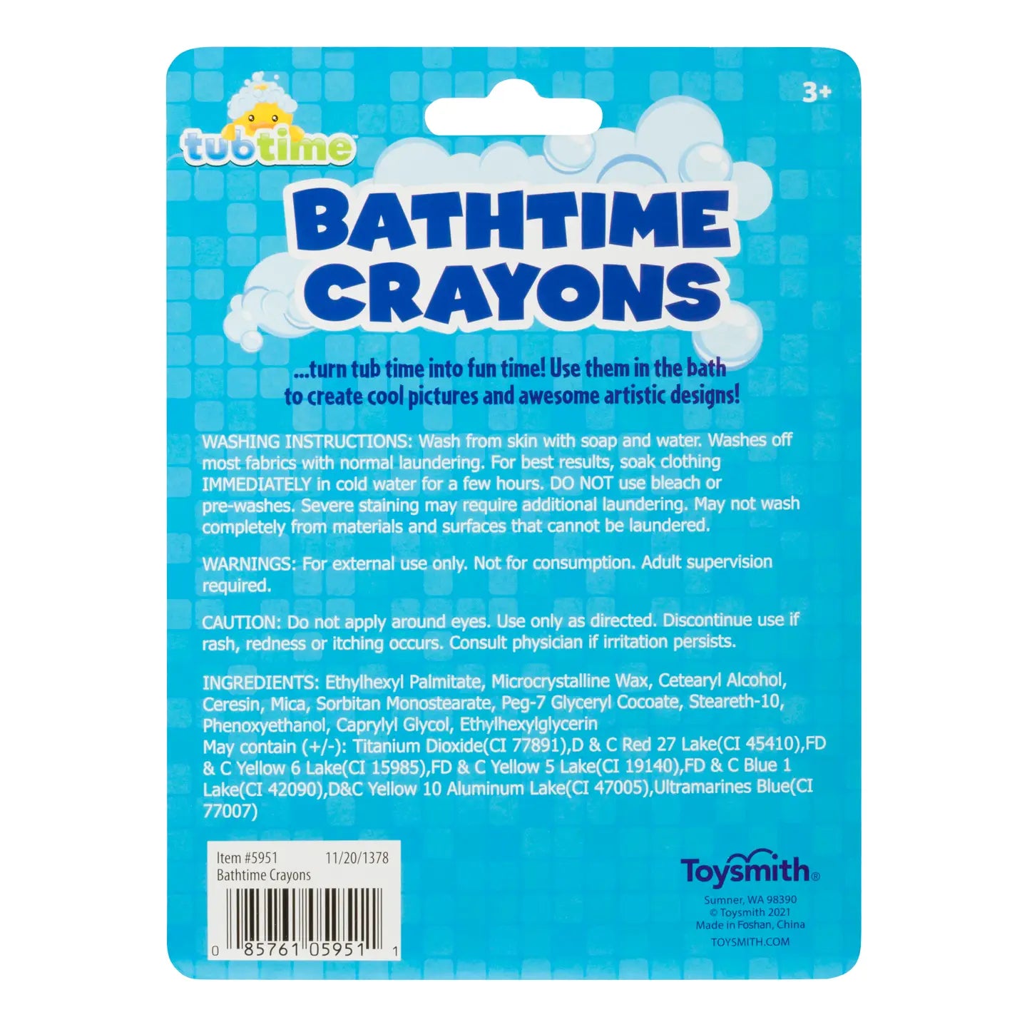 BATHTIME CRAYONS