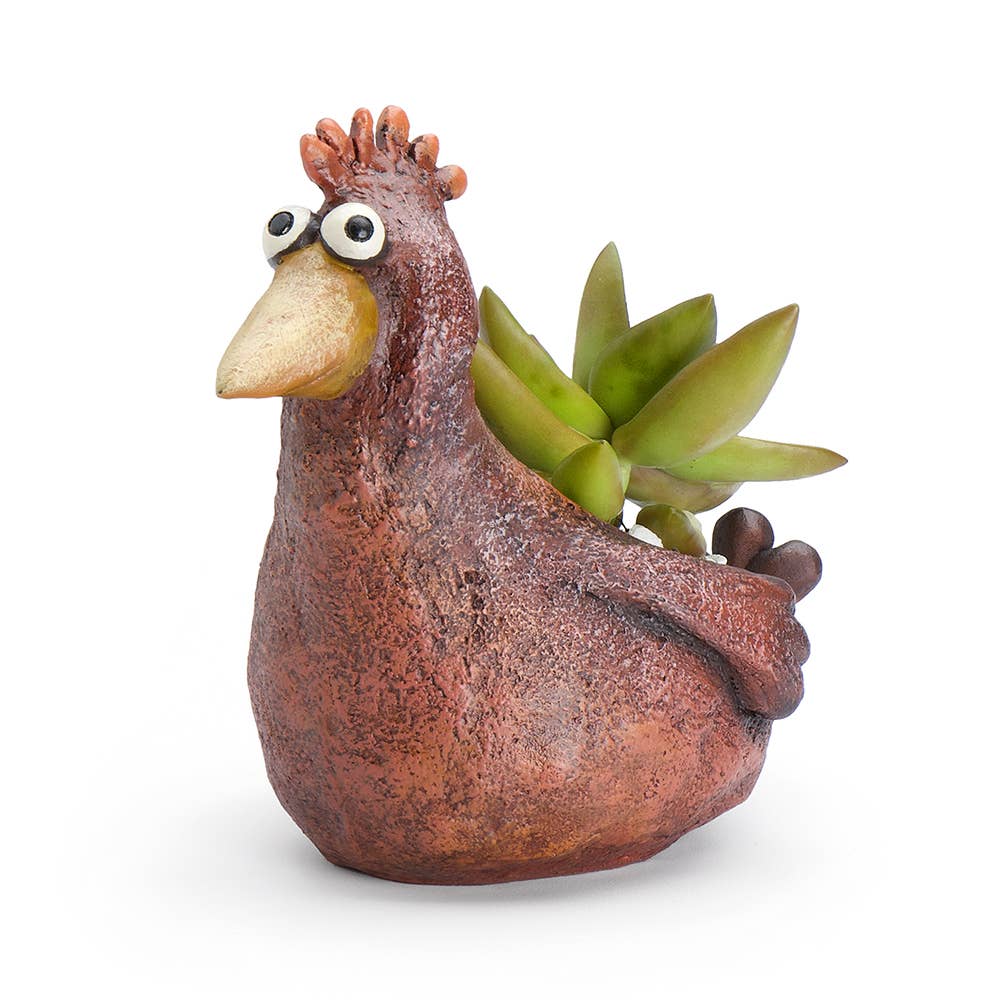 Lil Red Hen Blobhouse Planter