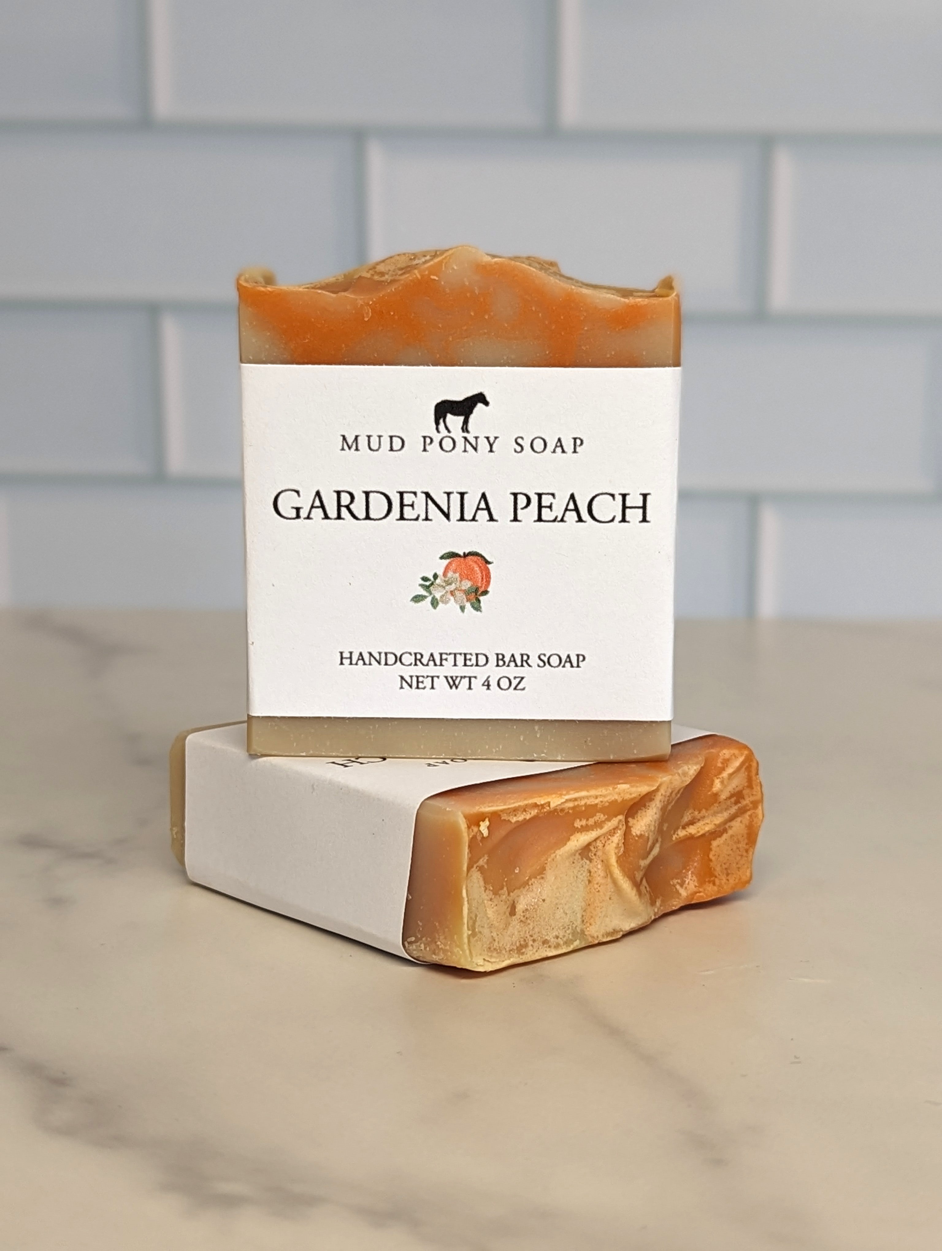 Gardenia Peach Bar Soap