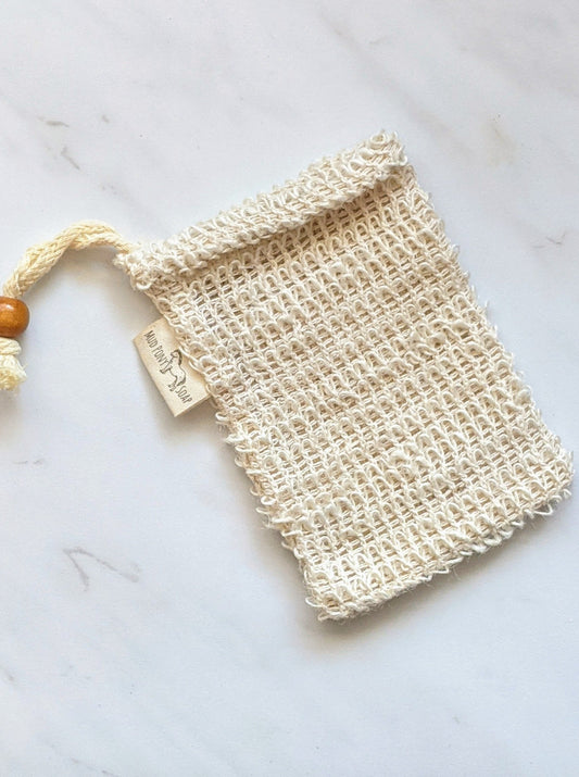 Natural Soap Loofah Bag